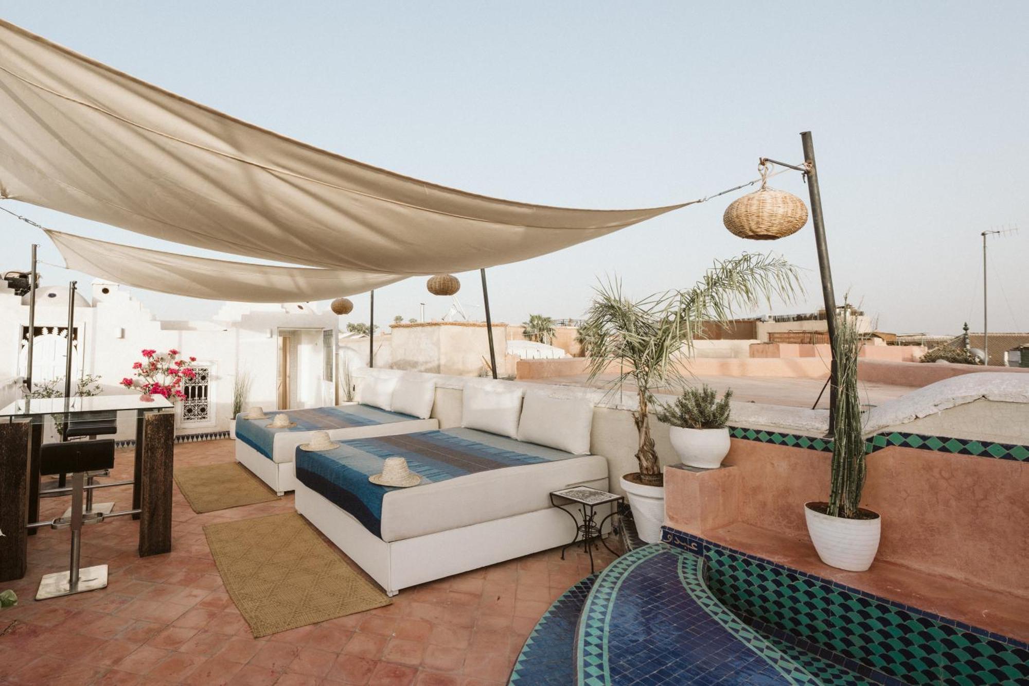Riad Dar Alhambra Marrakesh Buitenkant foto